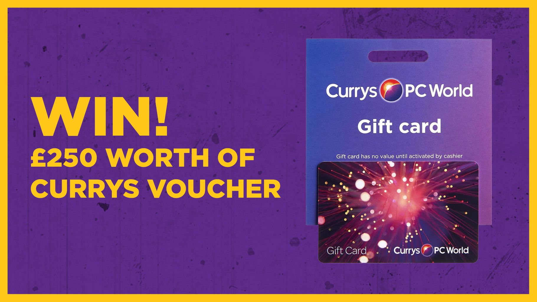 Want to win £250 worth of Currys vouchers? | Win - Absolute Radio